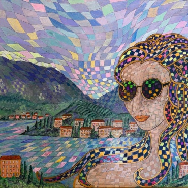 Bedazzling Bellagio Painting